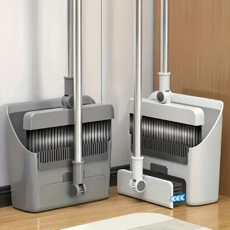 Ensemble Balai & Pelle 3-en-1 Pliants – Nettoyage Simplifié