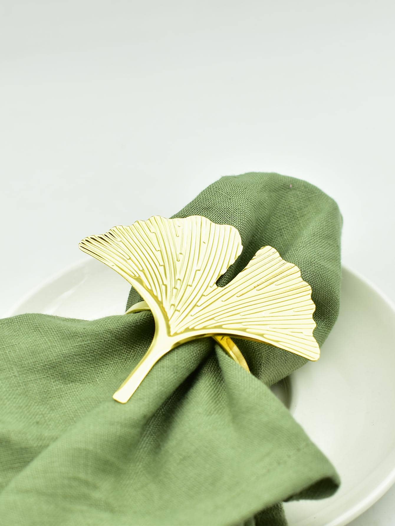 Lot de 6 anneaux de serviette en  mariage, et décoration de table à manger