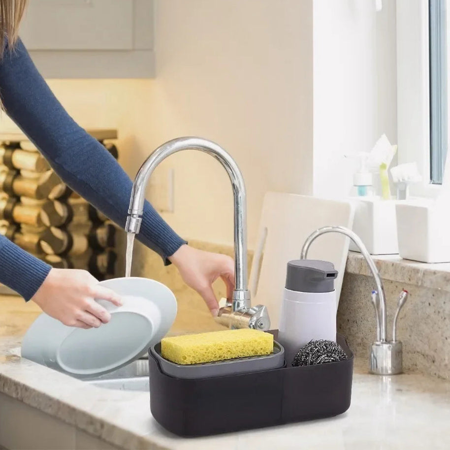 Distributeur de Savon de Cuisine Multifonction