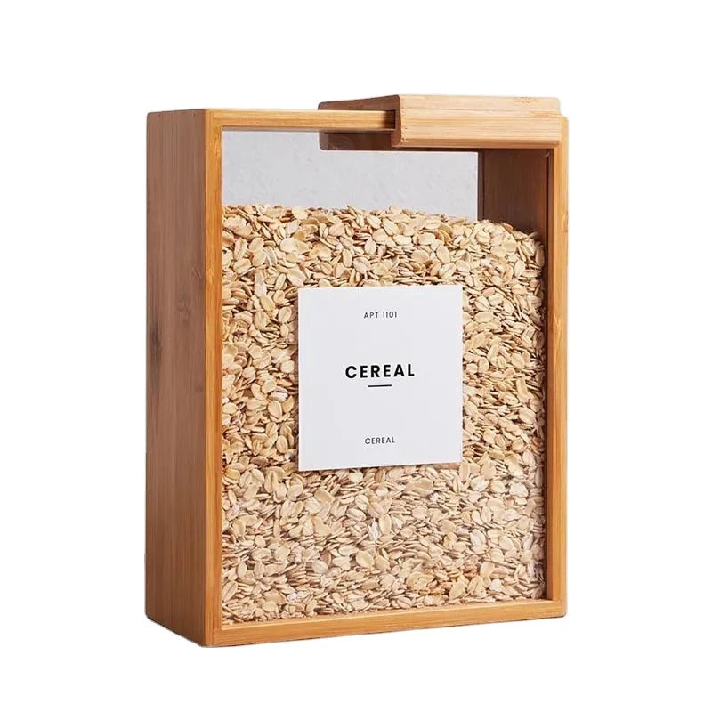 Distributeur de Nourriture en Bambou