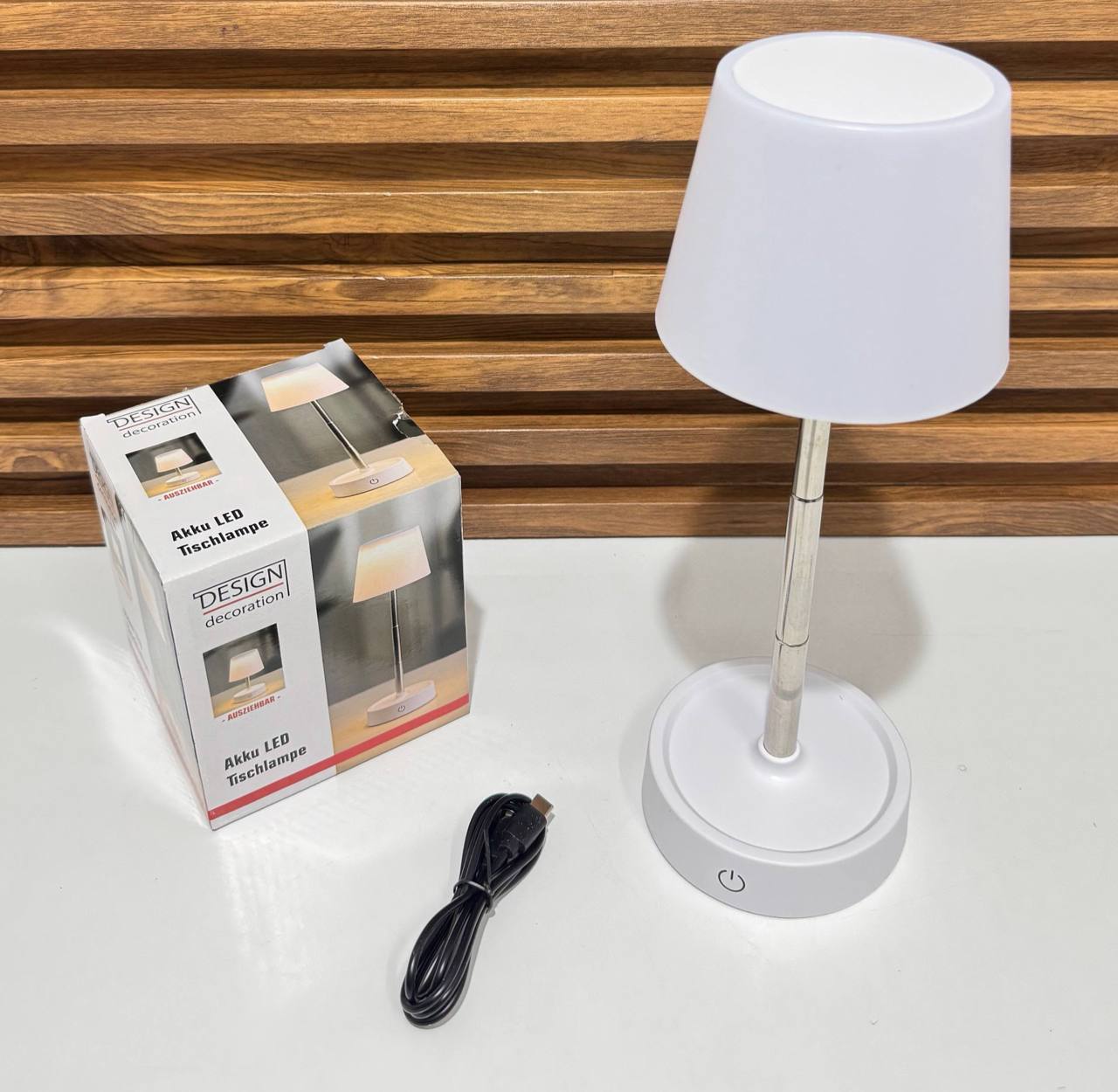 Lampe de Table LED Rechargeable Tactile Sans Fil