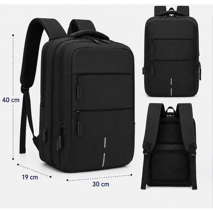 Sac à Dos Ordinateur 16″ Grande Capacité avec Port USB