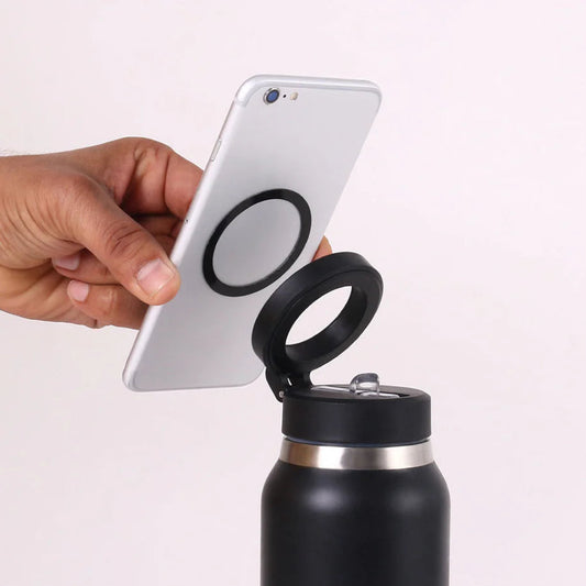 Bouteille Isotherme avec Support Téléphone – Acier Inoxydable NESTO MAROR