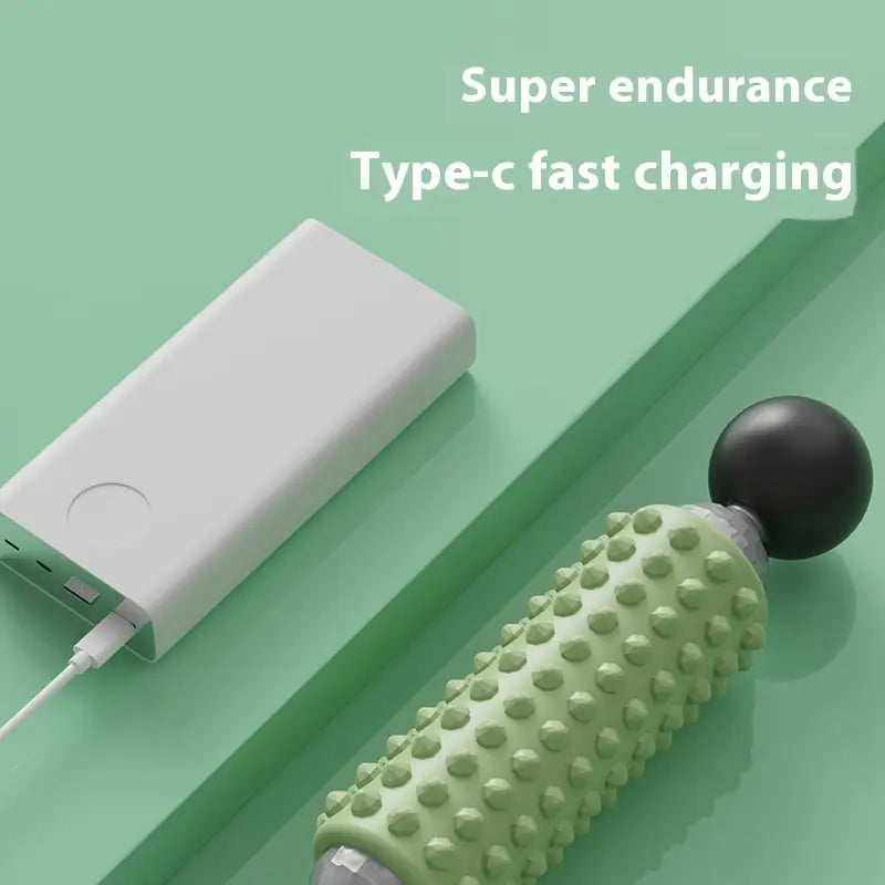 BĂąton đde Massage Ălectrique Rechargeable â Relaxation Totale du Corps.  đŠ”