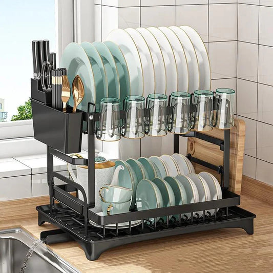 Égouttoir de Cuisine en Acier Inoxydable – Robuste et Élégant