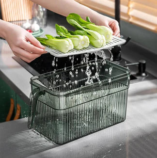 NESTO🎀 3 Boîtes de Rangement Alimentaire Hermétiques et Empilables