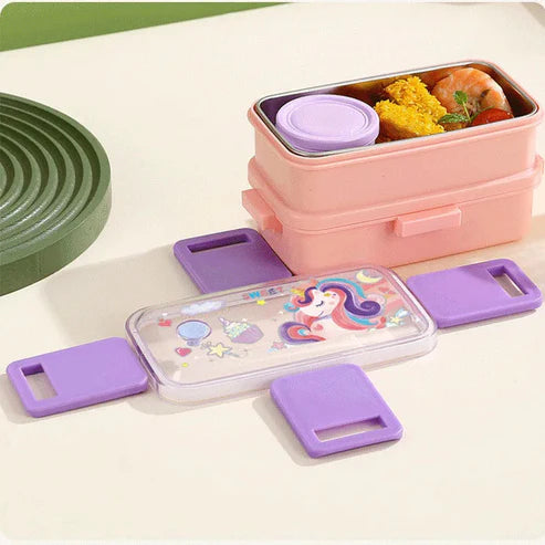 Boîte à Lunch en Acier Inoxydable – Pratique et Hygiénique NESTO  MAROC