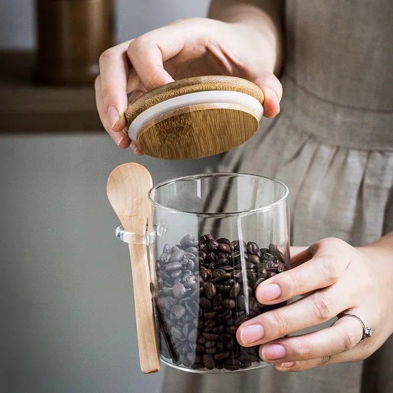 3 Pots Scellés avec Cuillère - 500 ml