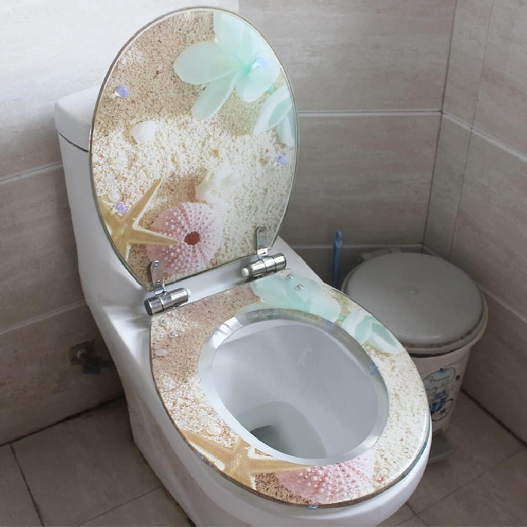 Couvercle de toilette ovale antibactérien à fermeture douce nesto.ma maroc