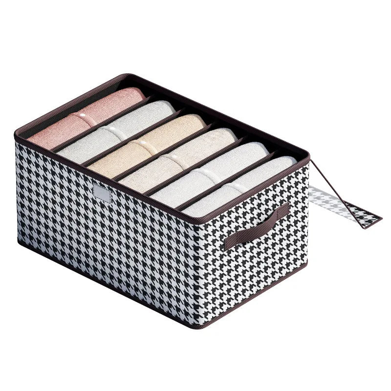 3 Armoire de Rangement Domestique avec Planche en PP et Boîtes de Rangement pour Chandails et T-Shirts