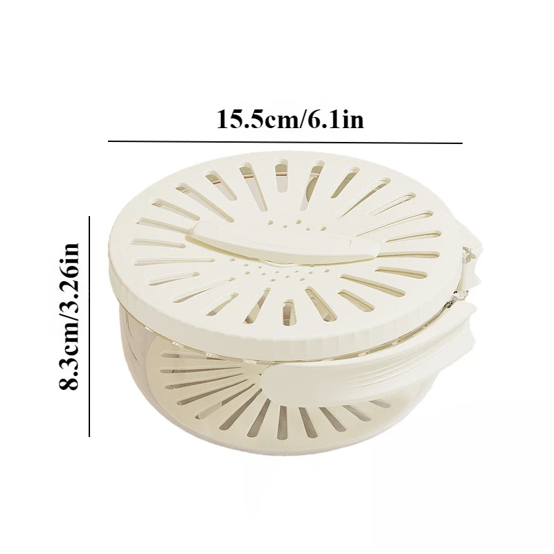 Égouttoir Multifonction avec Couvercle et Poignée Ergonomique