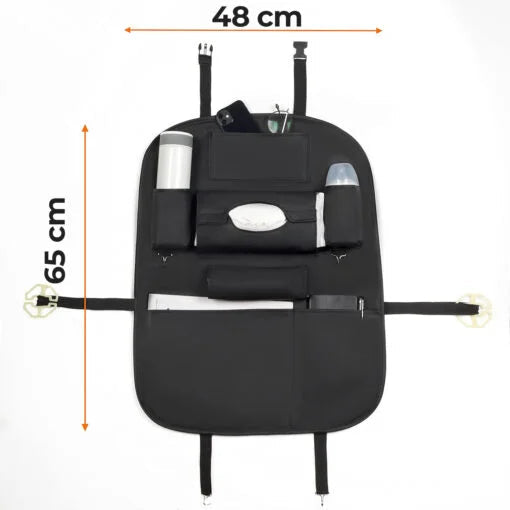 2 Organisateur de siège auto ADIUM en cuir PU – Élégance et praticité au quotidien