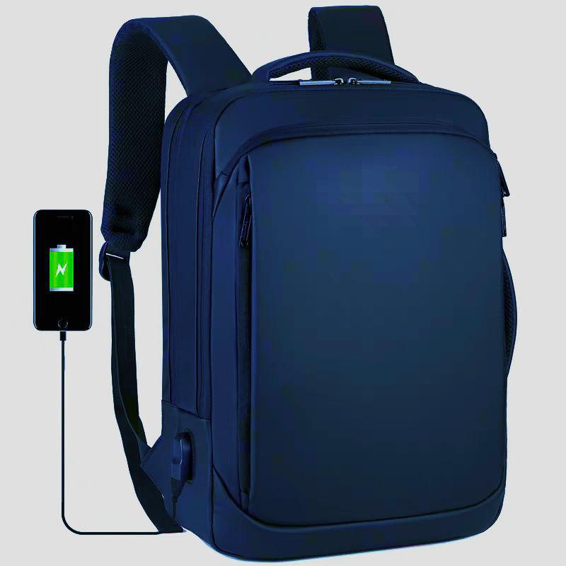 Sac a dos-de voyage large pour-ordinateur-portable avec port de charge usb