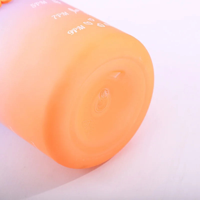 3 Bouteilles dégradées avec messages inspirants – motivation