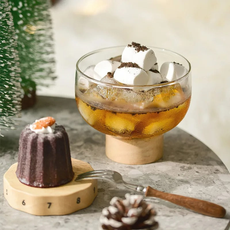 Tasse de Service Élégante pour Desserts 6 piece