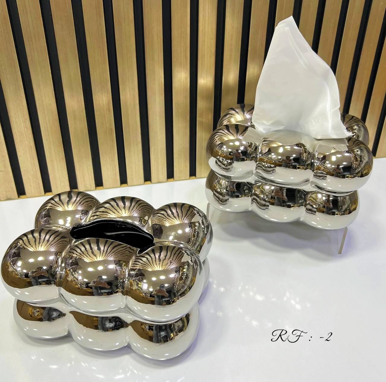 Boîte à Mouchoirs Moderne au Design Bubble – Chic et Contemporain