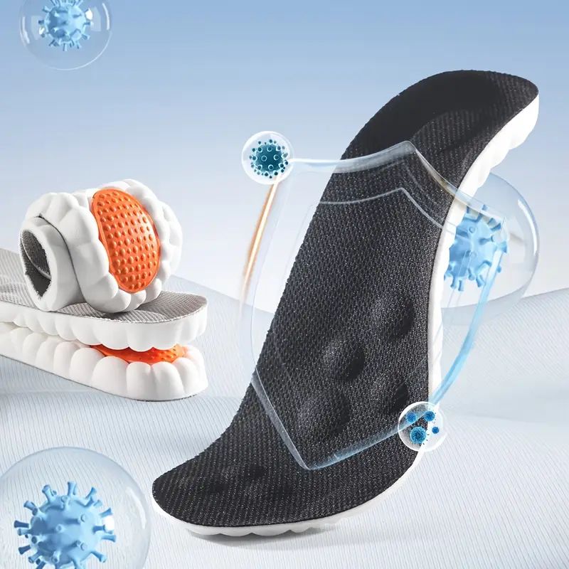 NESTO đ Semelles de Sport OrthopĂ©diques avec Coussin dâAir EVA