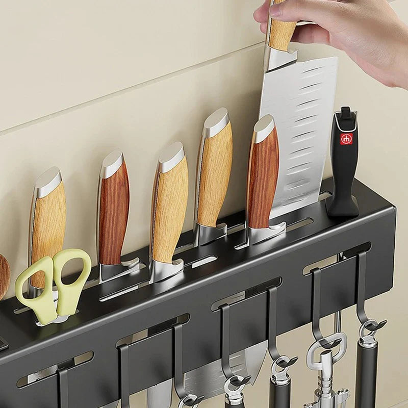 NESTO đ·ïžRangement Mural Intelligente pour Ustensiles