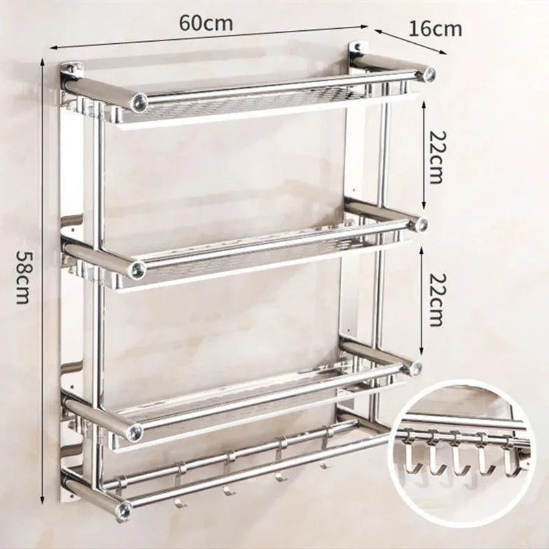 Support de Rangement Simple pour Salle de Douche