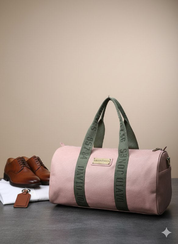David Jones - Grand sac de voyage pour femme - Sac à main polochon - Sacs de sport en cuir synthétique - Sacs de sport grande capacité pour homme - Sac bandoulière multifonctionnel