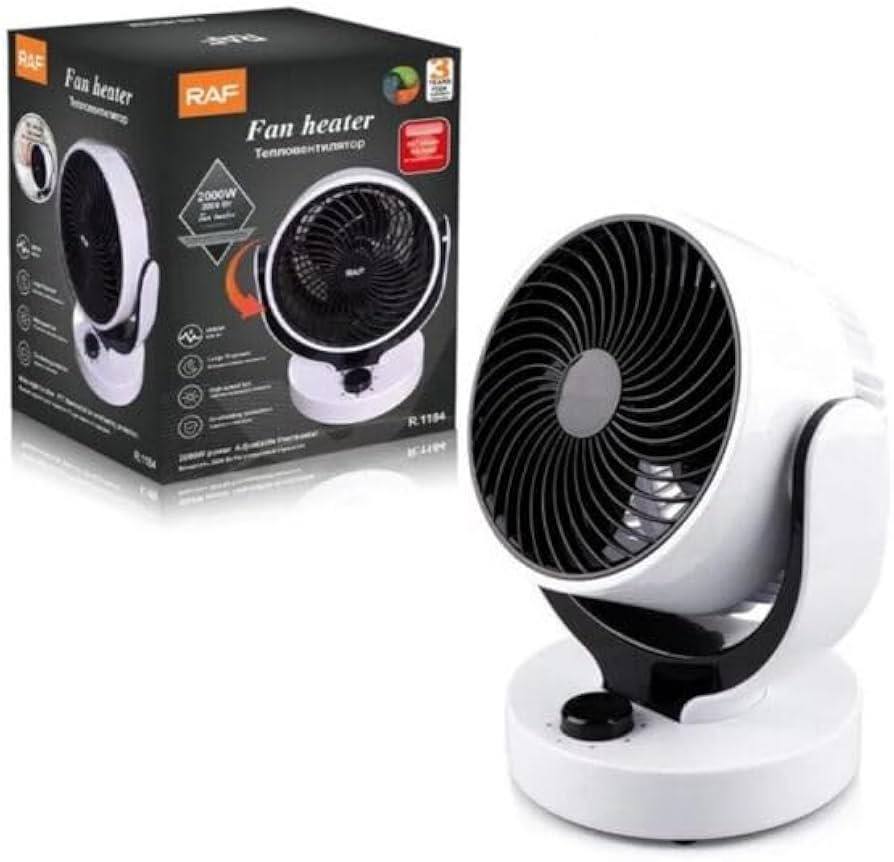 Chauffage Soufflant Céramique Oscillant 2000W avec Thermostat