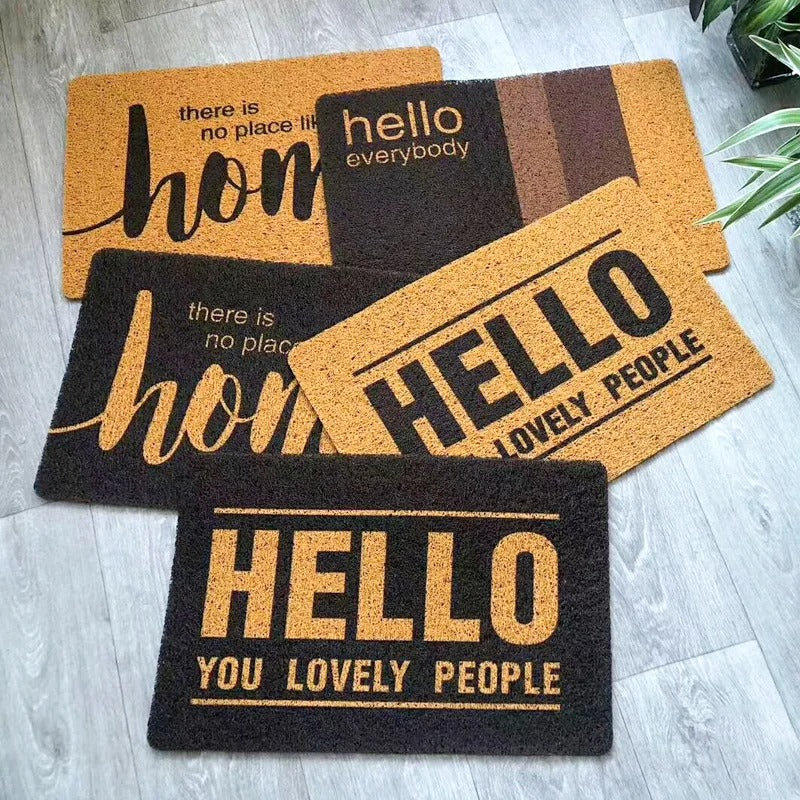 NESTO🍁Tapis de Porte en Fibre de Coco