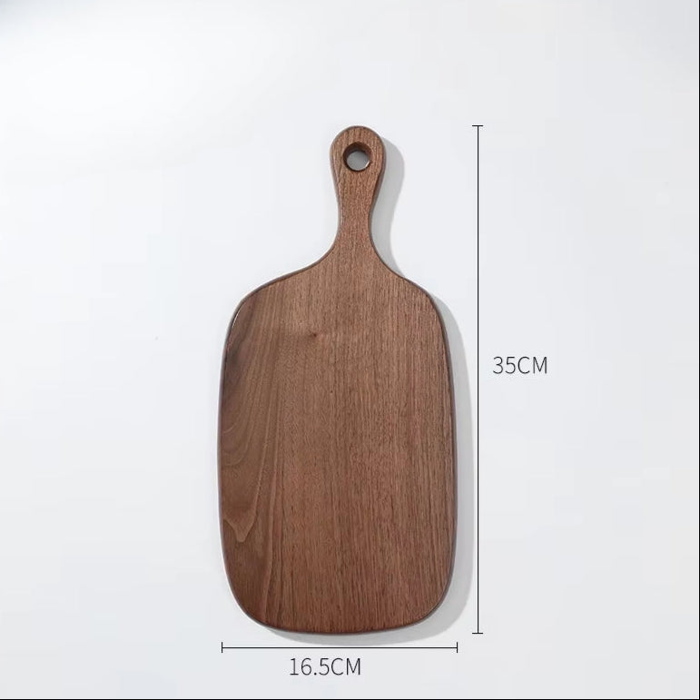 Bloc à Découper en Bois de Qualité – Hêtre & Noyer