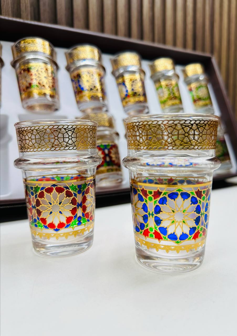 Verres à thé marocains