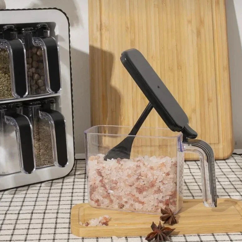 Pots à Épices Pratiques – Lot de 12 avec Cuillères