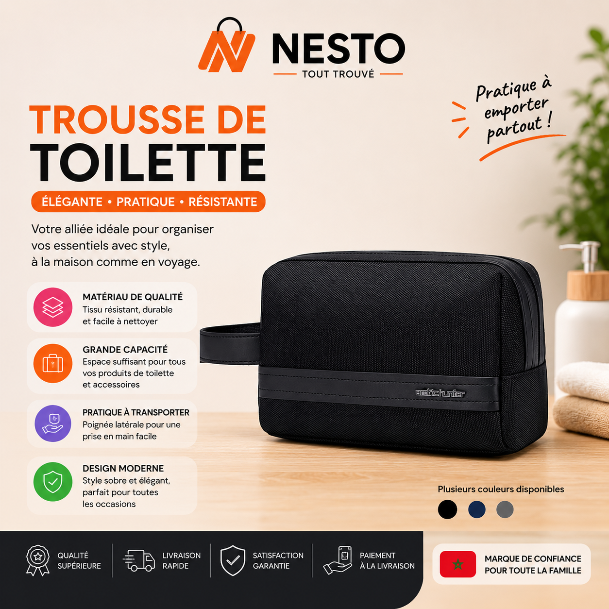 Sacoche Business Arctic Hunter K00677 – Élégante, Pratique & Professionnelle