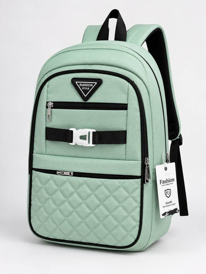 Sac à Dos Urbain Matelassé avec Boucle Frontale – Style Fashion & Décontracté