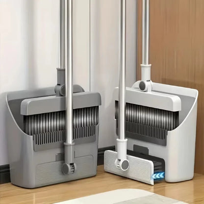 Ensemble Balai & Pelle 3-en-1 Pliants – Nettoyage Simplifié