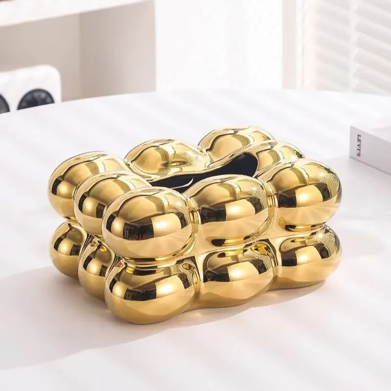 Boîte à Mouchoirs Moderne au Design Bubble – Chic et Contemporain