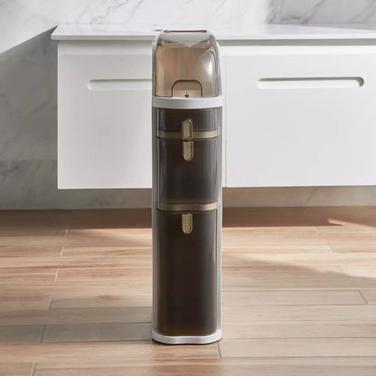 Meuble de Rangement Fin avec Roulettes et Tiroirs Transparents – Organisateur Gain de Place pour Salle de Bain