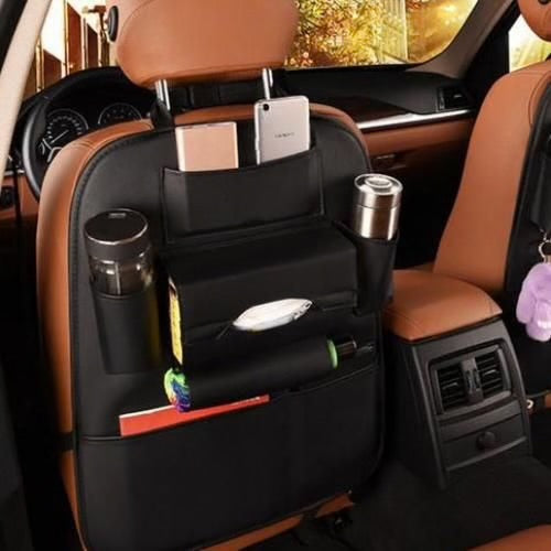 2 Organisateur de siège auto ADIUM en cuir PU – Élégance et praticité au quotidien