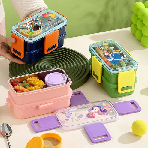 Boîte à Lunch en Acier Inoxydable – Pratique et Hygiénique NESTO  MAROC