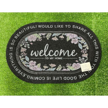 NESTO🍁Tapis de Porte en Fibre de Coco