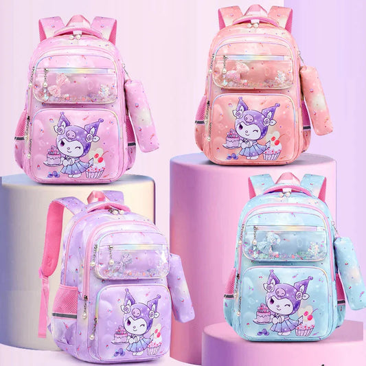 Sac à Dos Scolaire Étanche 17 pouces – Confort et Protection