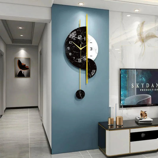 NESTO🕰️Horloge Murale de Mode Créative Moderne Minimaliste