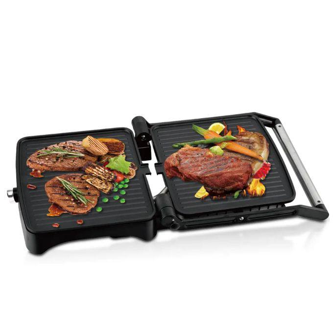 Grill Électrique Puissant RAF – Steaks, Paninis et Légumes NESTO.MA MAROC