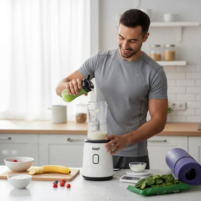 RAF™ Blender Électrique 300W – Puissance et Polyvalence au Quotidien 🥤NESTO.MA