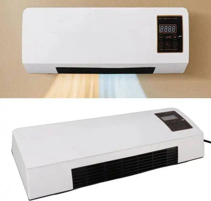 Radiateur Soufflant Mural avec Télécommande – Air Chaud & Air Frais