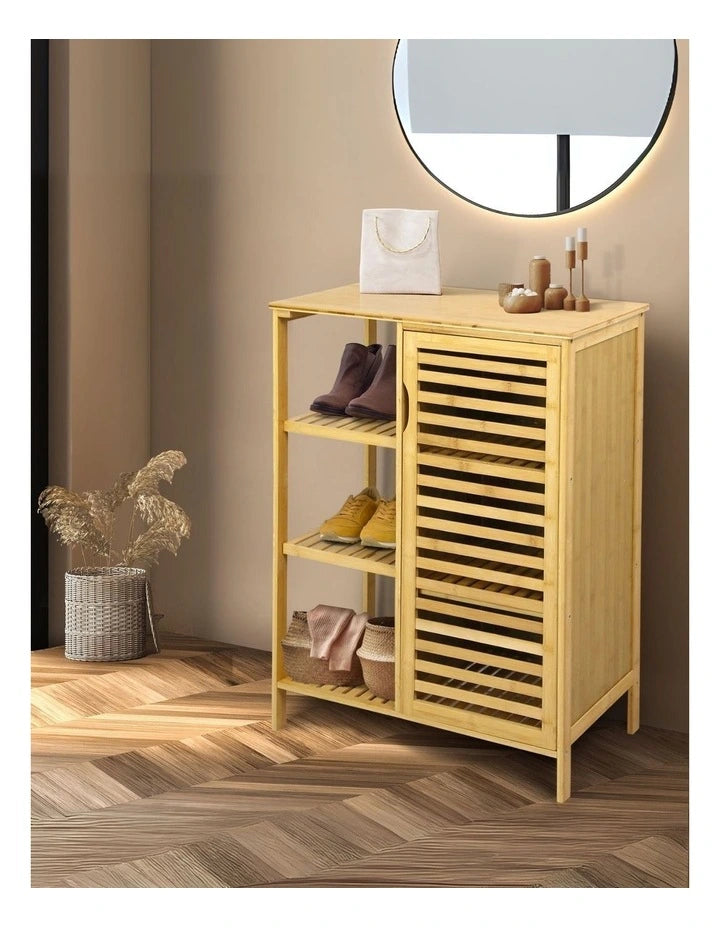 Organisateur Multifonction en Bambou – Style Nature & Grand Rangement  Nesto.ma maroc