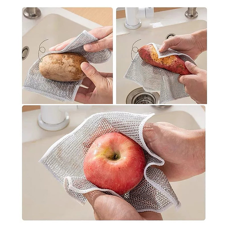 30 pcs de Brosse à Vaisselle Ergonomique et Durable