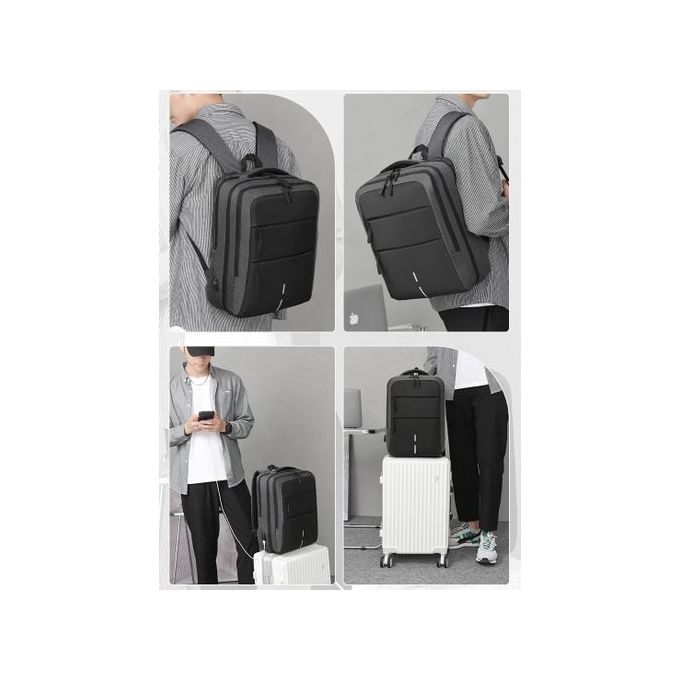 Sac à Dos Ordinateur 16″ Grande Capacité avec Port USB