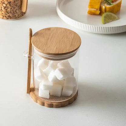 3 Pots Scellés avec Cuillère - 500 ml