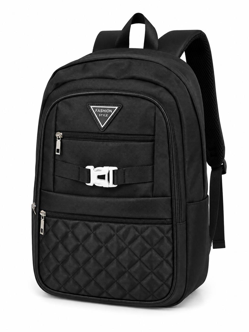 Sac à Dos Urbain Matelassé avec Boucle Frontale – Style Fashion & Décontracté