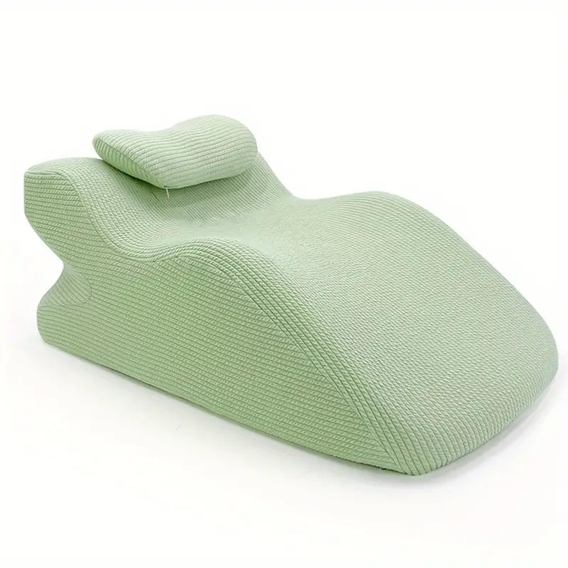NESTO🎀Oreiller de soutien ergonomique doux, housse lavable, oreiller torsadé, visage vers le bas, sommeil relaxant, lecture