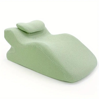 NESTO🎀Oreiller de soutien ergonomique doux, housse lavable, oreiller torsadé, visage vers le bas, sommeil relaxant, lecture