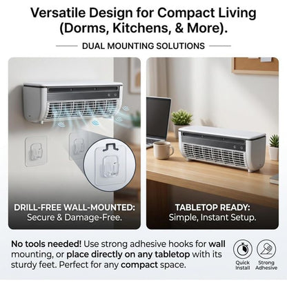 Climatiseur Mural Portable Sans Fil – Refroidissement Rapide
